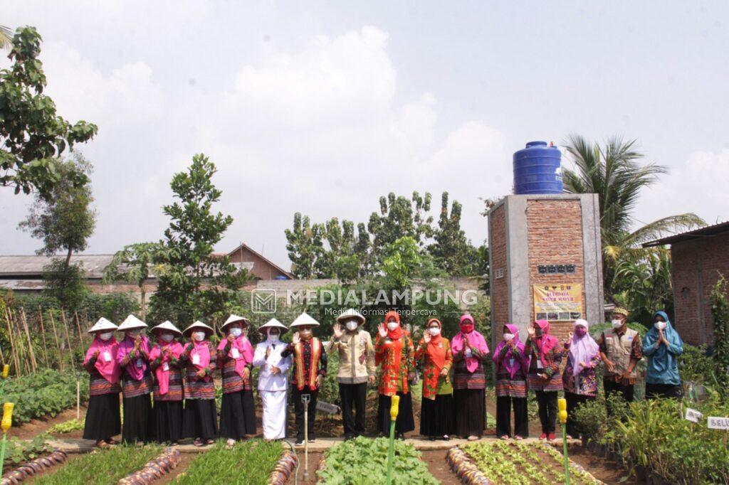 Walikota Metro Monitoring Lomba Kelurahan Tingkat Provinsi Lampung