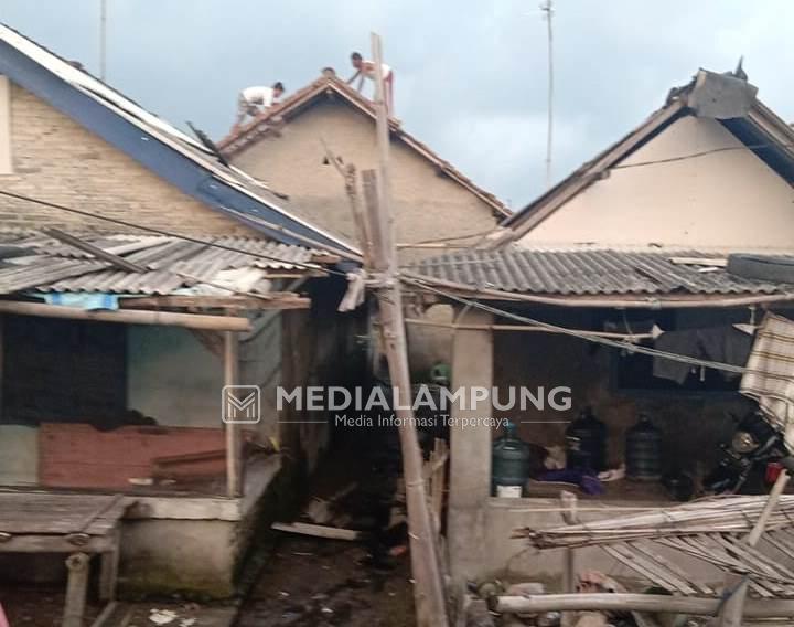 Angin Puting Beliung Terjang Kecamatan Pasir Sakti Lamtim