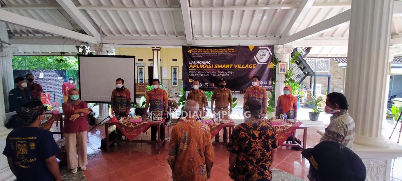 PkM Unila dan Pekon Wonodadi Launching SIAP