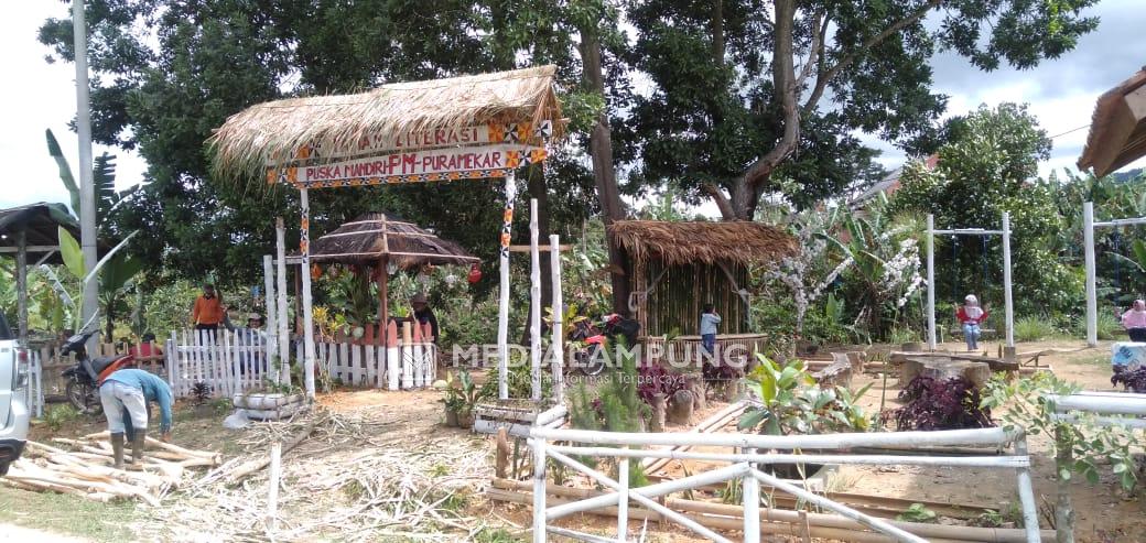 Hadapi Lomba Tingkat Provinsi, Perpustakaan Puska Mandiri Puramekar Lakukan Persiapan 