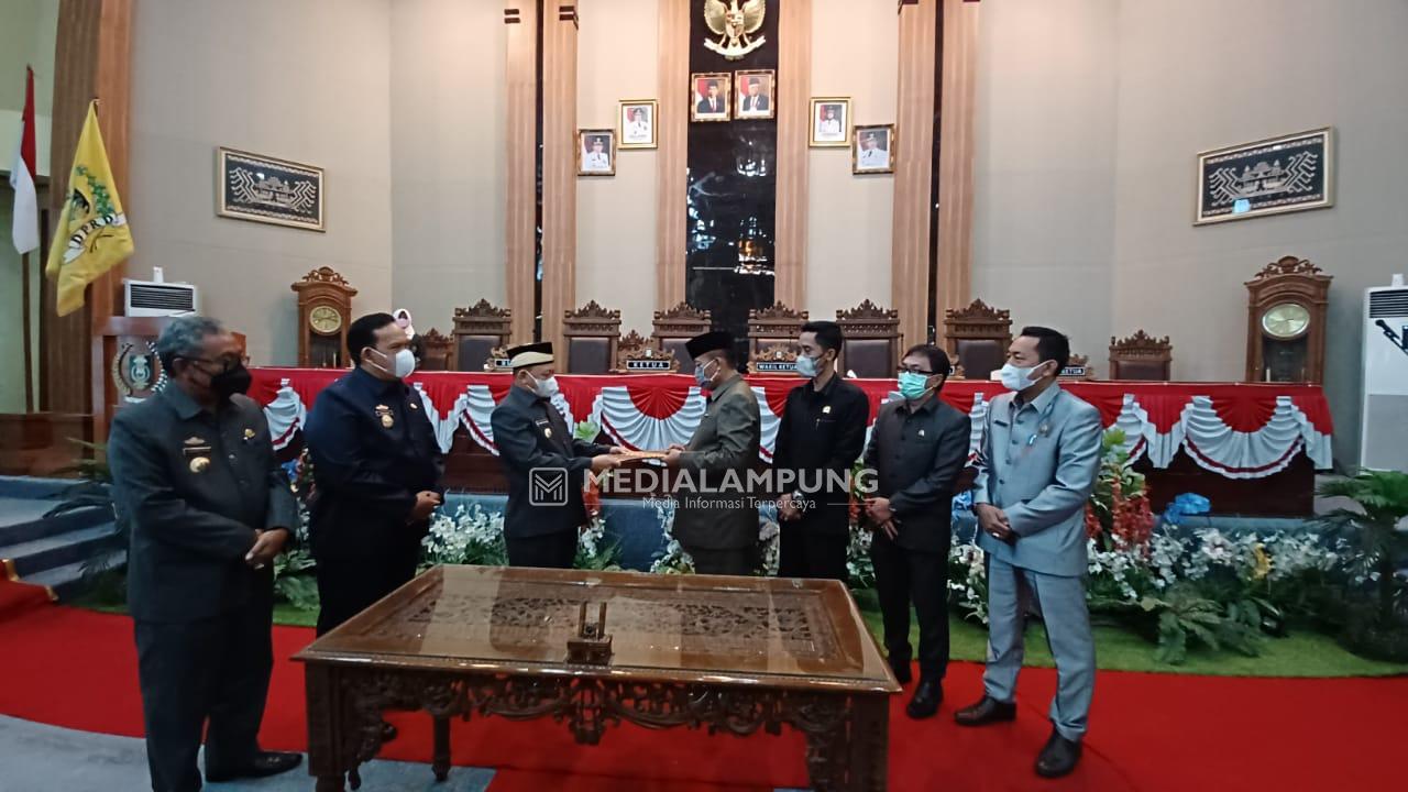 DPRD Lamtim Setujui LPPA Tahun 2020