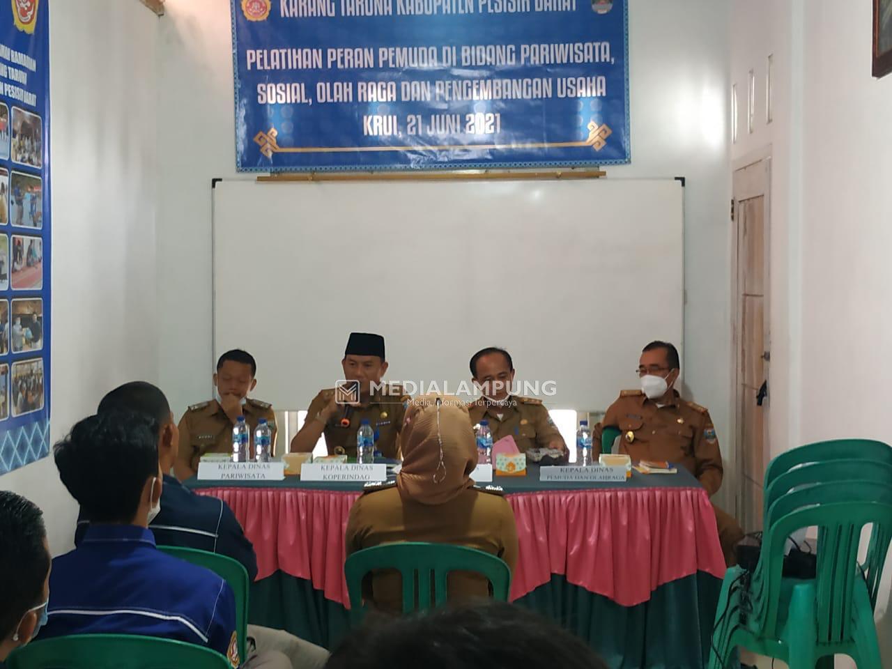 Karang Taruna Pesbar Gelar Pelatihan dan Pembinaan Kader