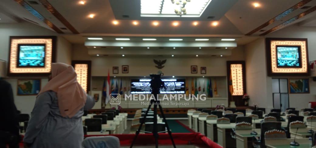 Paripurna LKPj 2020 di DPRD Lampung Dibatalkan