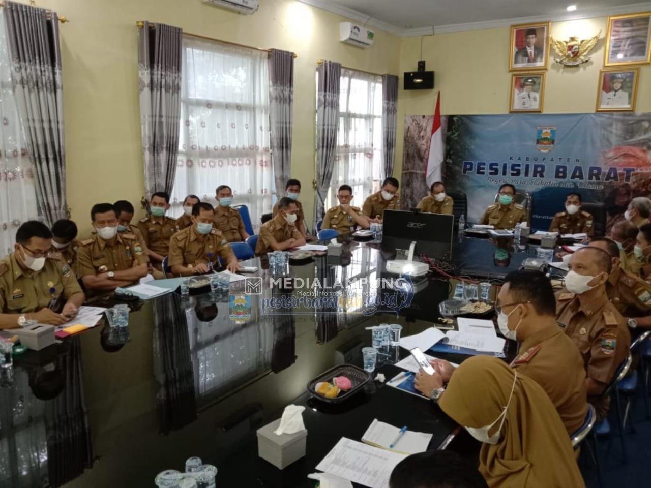 Agus Istiqlal Hadiri Rakor Monev Program Pencegahan Korupsi