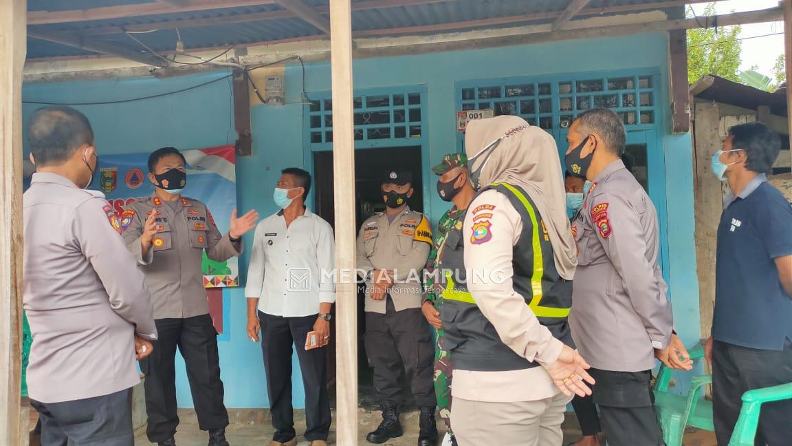 Pekon Tanjung Anom Wakili Polres Tanggamus, Pada Lomba PPKM Mikro Tingkat Polda Lampung