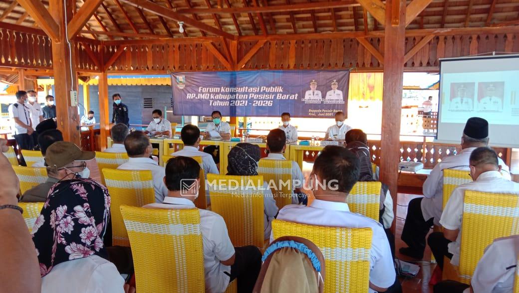 Bappeda Pesbar Gelar Forum Konsultasi Publik