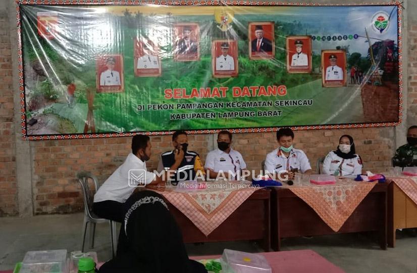 Diskes Lambar Sosialisasi STBM Plus di Pekon Pampangan 