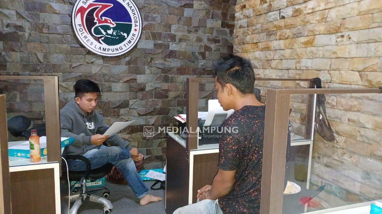 Terlibat Kasus Narkoba, Warga OKI Diamankan Polres Lamtim