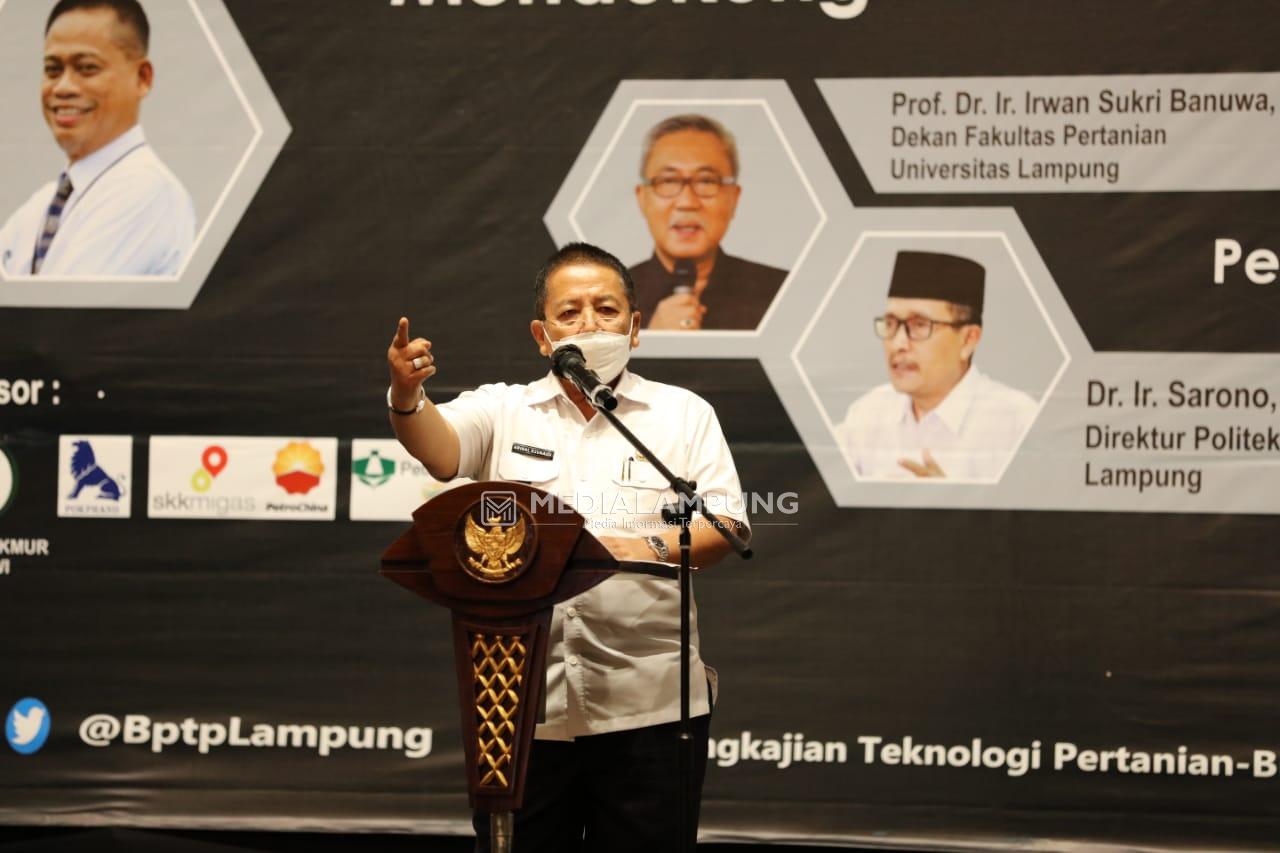 Arinal Jadi Keynote Speaker Seminar Nasional BPTP Lampung