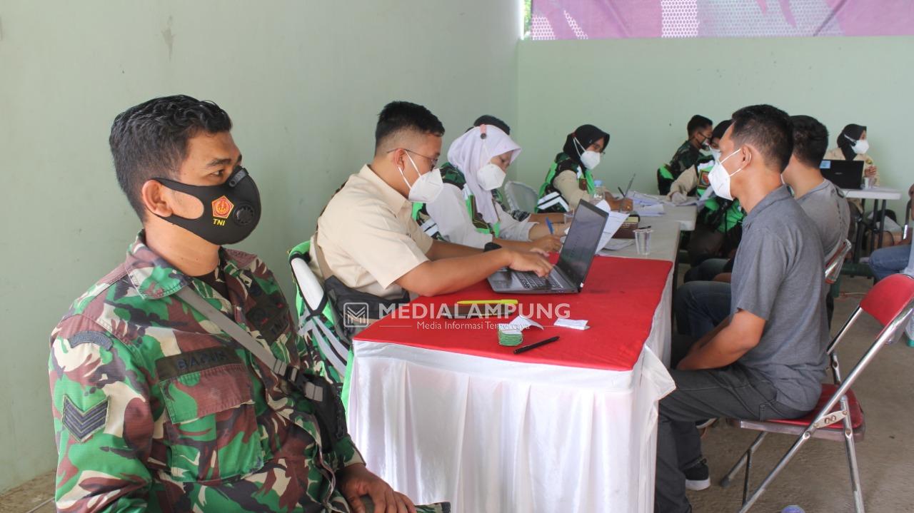 Kodim 0410 Terus Lakukan Serbuan Vaksinasi