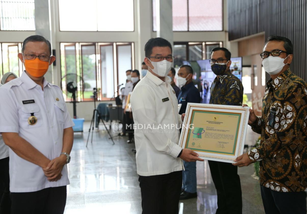 Enam Unit PLN Lampung Raih Penghargaan Nihil Kecelakaan Kerja dari Kemnaker RI