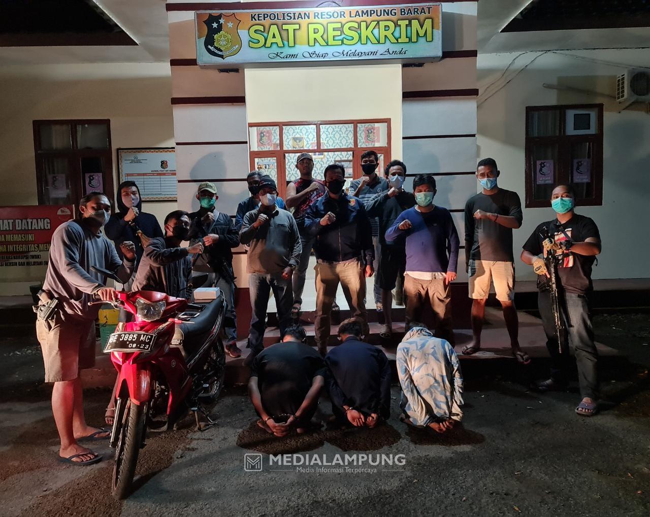 Bobol Rumah Warga, Tiga Pemuda Ditangkap