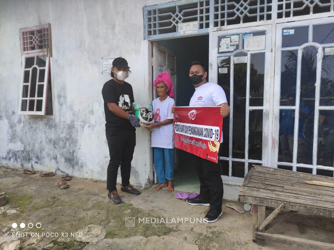 PPKM Darurat, KNPI Bandarlampung Kembali Adakan Kegiatan Berbagi