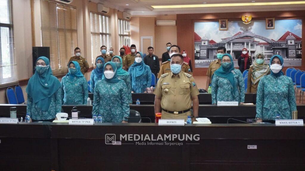 Nanang Ermanto Hadiri Pembukaan Rakerda PKK 2021 Provinsi Lampung