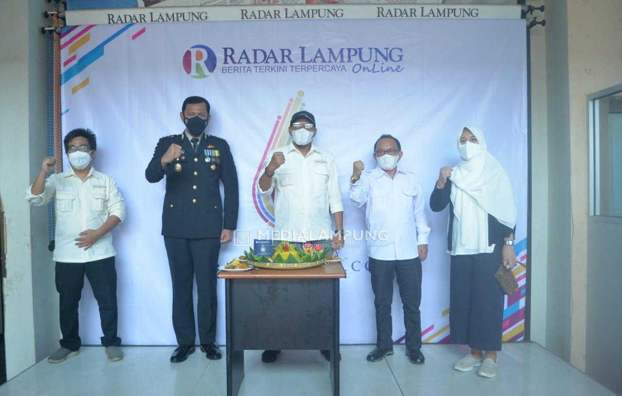 Peringati HUT ke-6, Radar Lampung Online Gelar Donor Darah