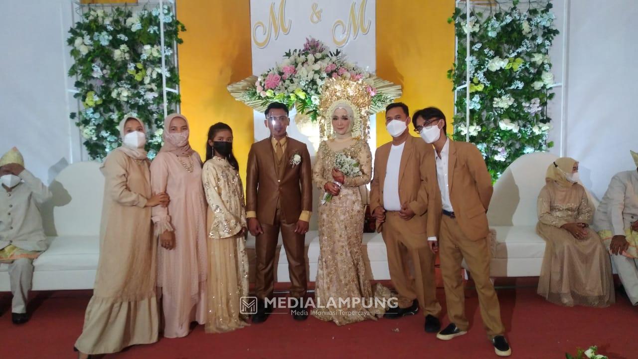 Resepsi Pernikahan di Bandarlampung Harus Terapkan Prokes Ketat