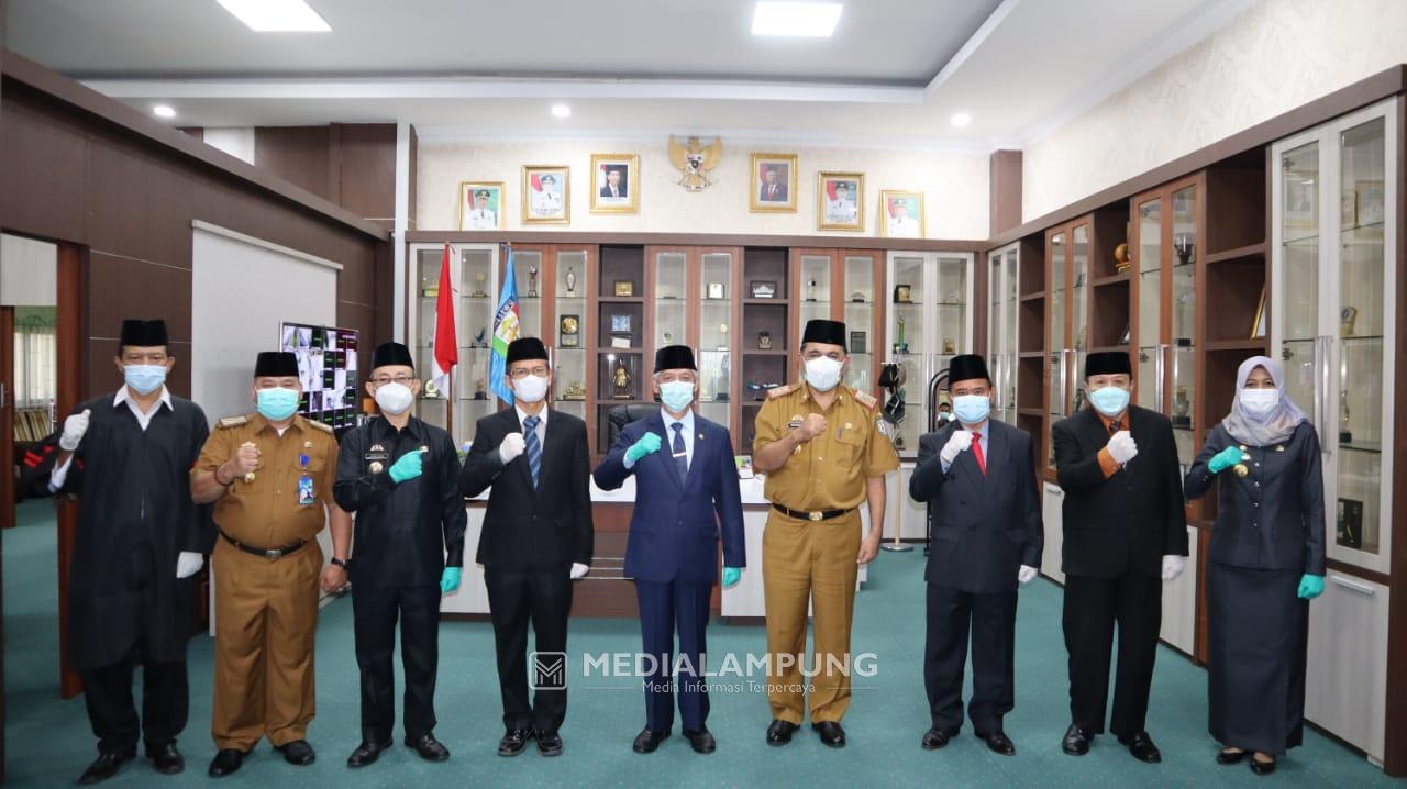 Tiga Pejabat Tinggi di Pemkab Pringsewu Dimutasi