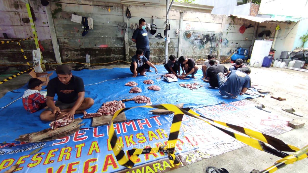 Andika Mahesa Berkurban Bersama VLC dan ZEC