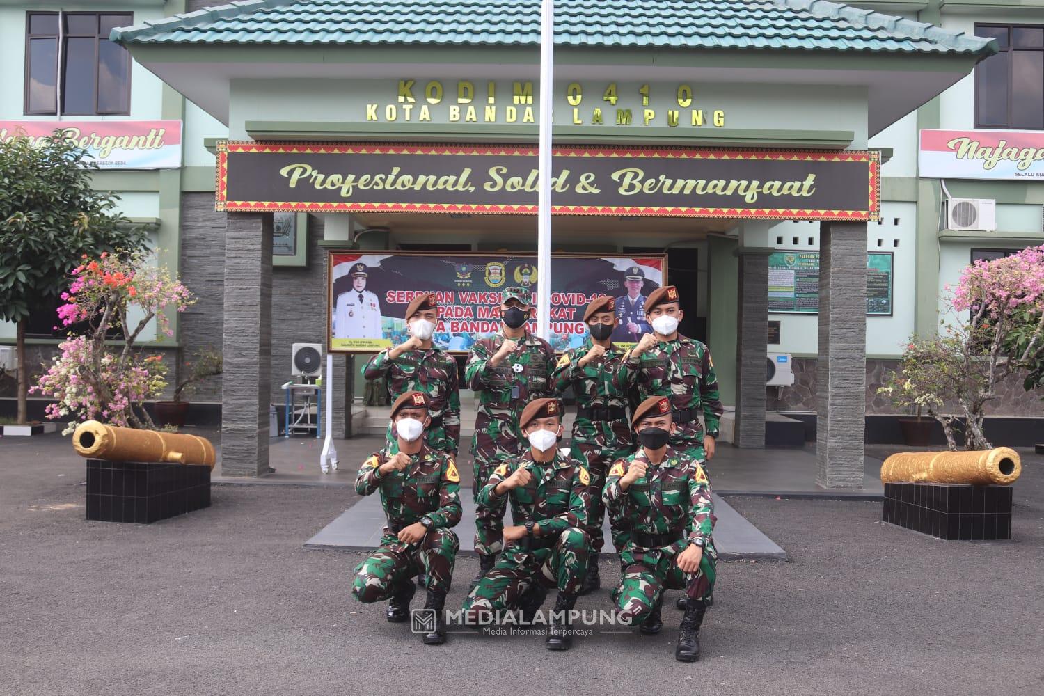 Dandim Romas Terima Kunjungan Siswa Taruna Akmil