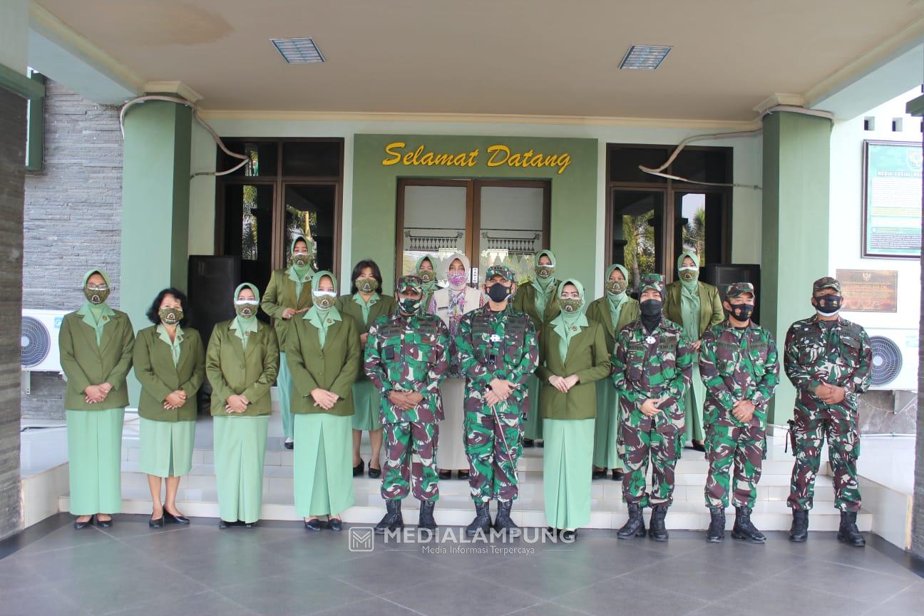 Dandim Romas Mimpin Tradisi Korp Raport Masuk Satuan Personel Perwira