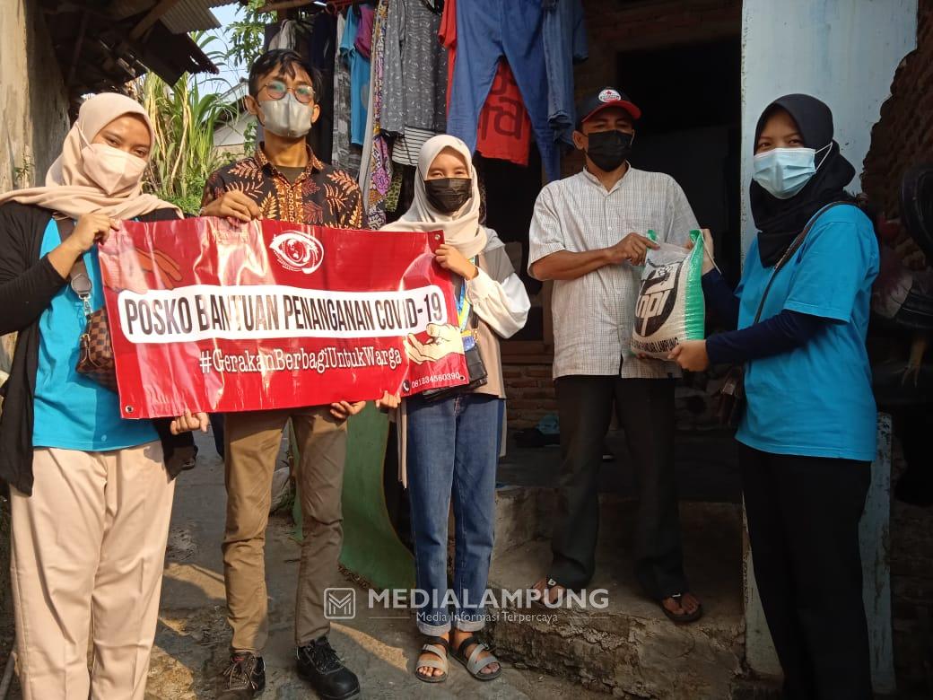 KNPI Kota Bandarlampung Kembali Berbagi Sembako