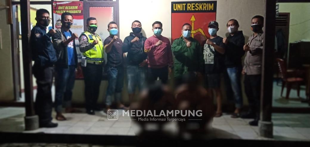 Polsek Baradatu Bekuk Dua Pelaku Curas yang Kerap Beraksi di Jalinsum