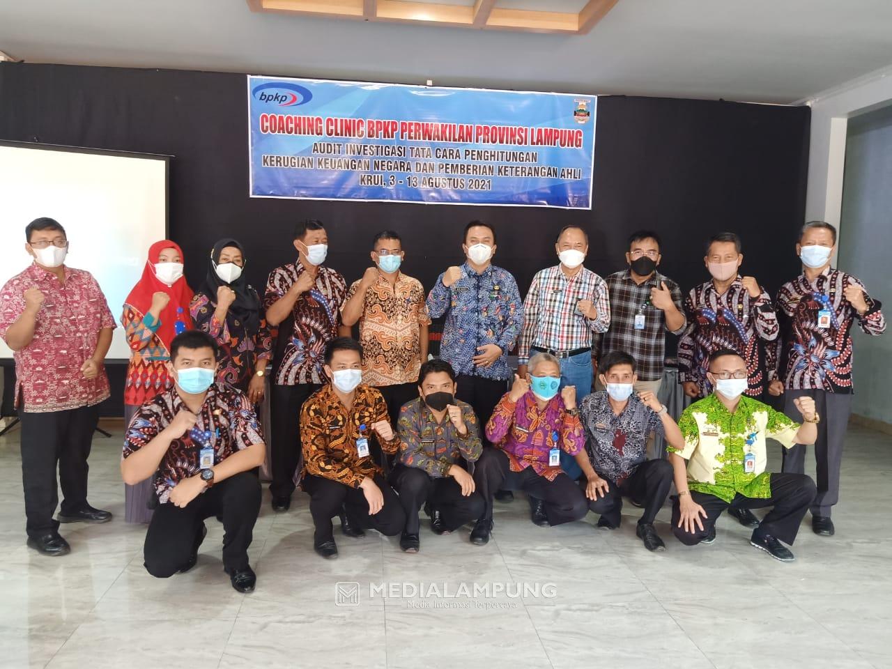 Perwakilan BPKP Lampung Gelar Coaching Clinic di Pesbar