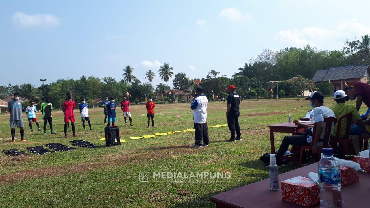 Jelang Liga III Zona Lampung, PSSI Waykanan Gelar Seleksi Atlet