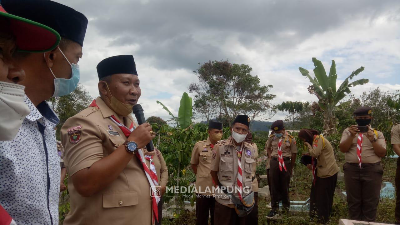 Peringati Hari Pramuka, Gerakan Pramuka Wilayah Timur Lambar Ziarah ke Makam Para Tokoh