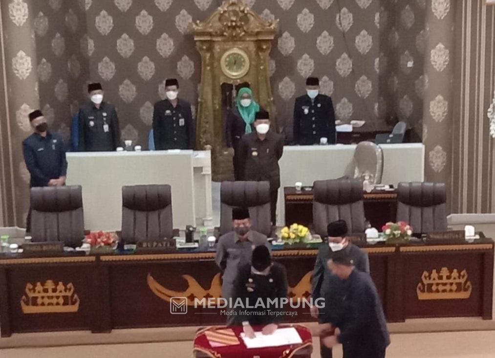Legislatif Setujui RPJMD Waykanan Tahun 2021-2026