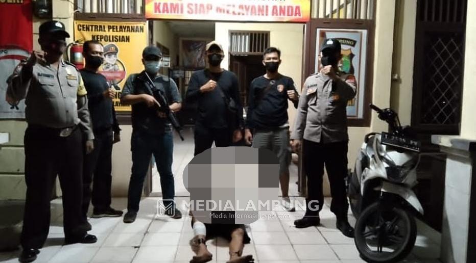 DPO Curanmor di Ngambur Ditangkap di Jakarta