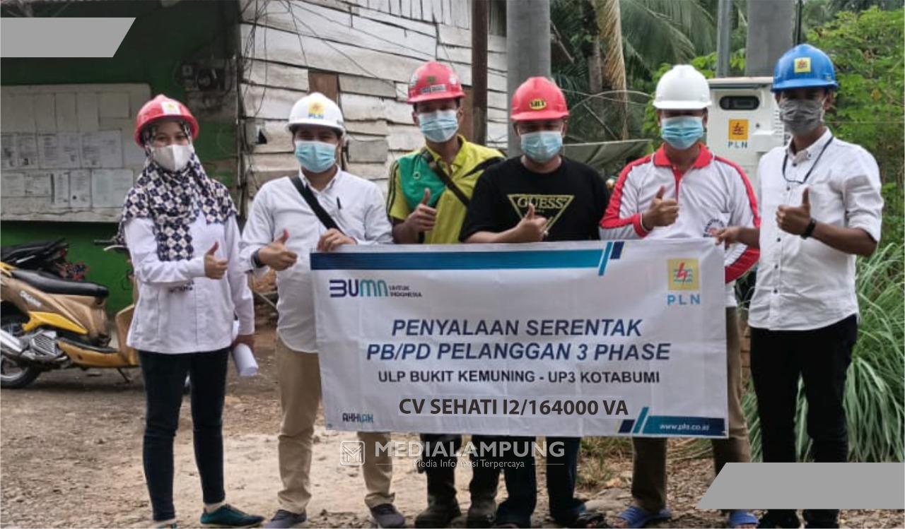 PLN Sambung 91.411 Pelanggan di Sumatera dan Kalimantan