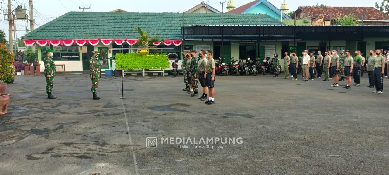 Kasdim KBL Imam Safe'i, Pimpin Apel Pengecekan Personel