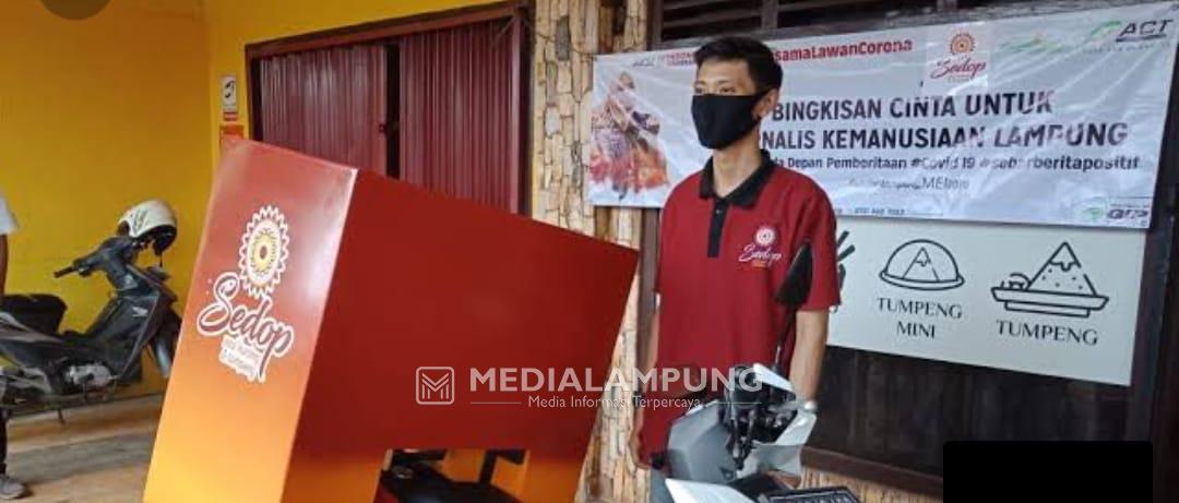 JFH Lampung Apresiasi Konsistensi Sedop Nasi Kuning dan Tumpeng