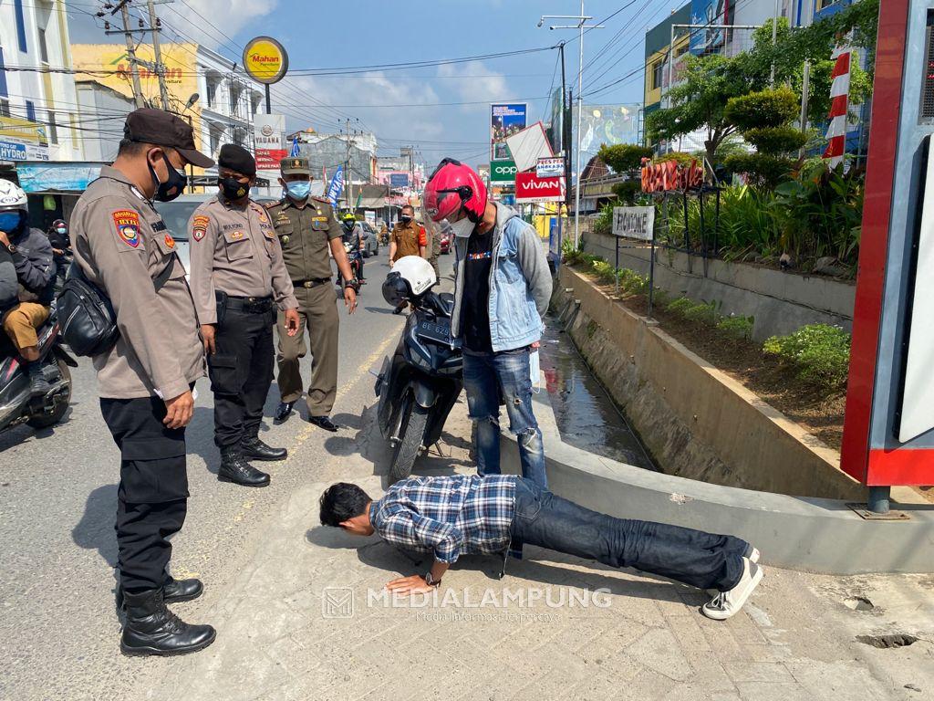 Kesadaran Prokes Masih Rendah, Sejumlah Warga Masih Terjaring Operasi Yustisi