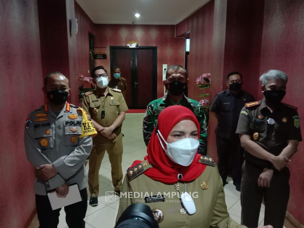 Forkopimda Bandarlampung Usulkan Vaksinasi Sebagai Syarat Wajib Masuk Mall