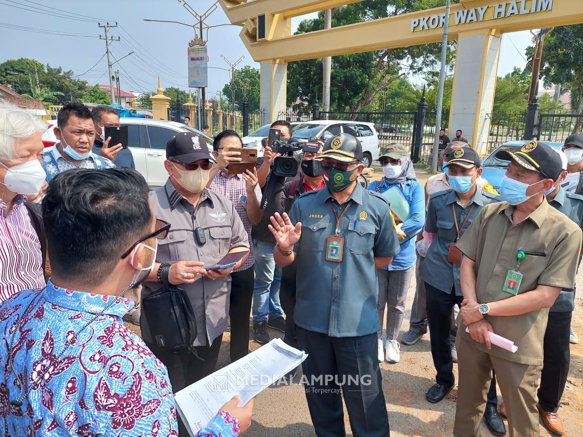 PN Tanjungkarang Laksanakan Konstatering Lahan Sengketa Milik PT Way Halim Permai
