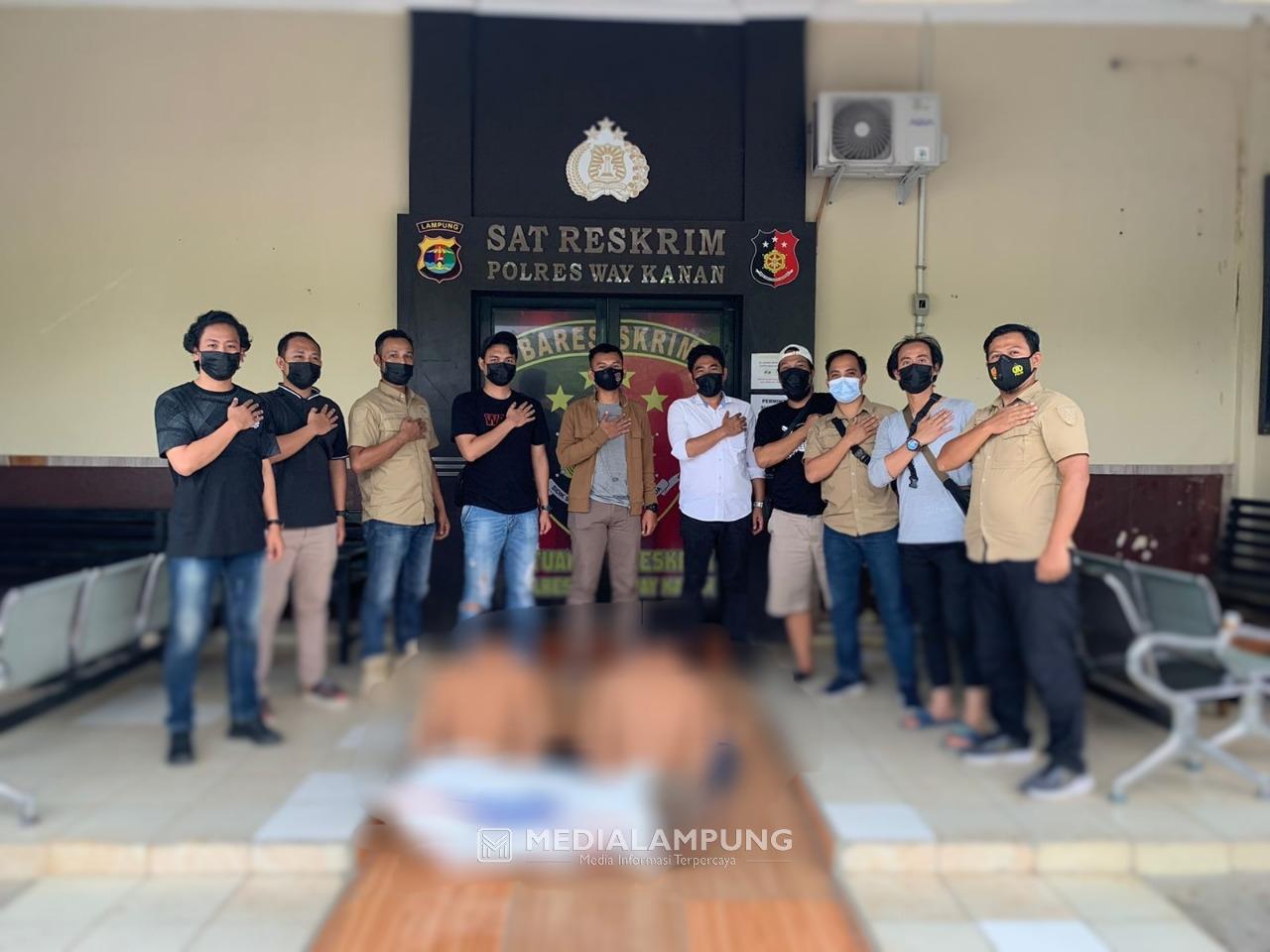 Polres Waykanan Amankan Pelaku Curat di Pabrik Penggilingan Singkong 