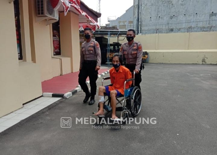 Sat Reskrim Polres Pringsewu Tangkap Pelaku Pembobolan Kotak Amal Masjid