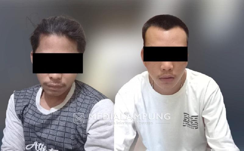 Patroli Malam, Polsek Kasui Amankan Dua Pria Bawa Senpi Rakitan