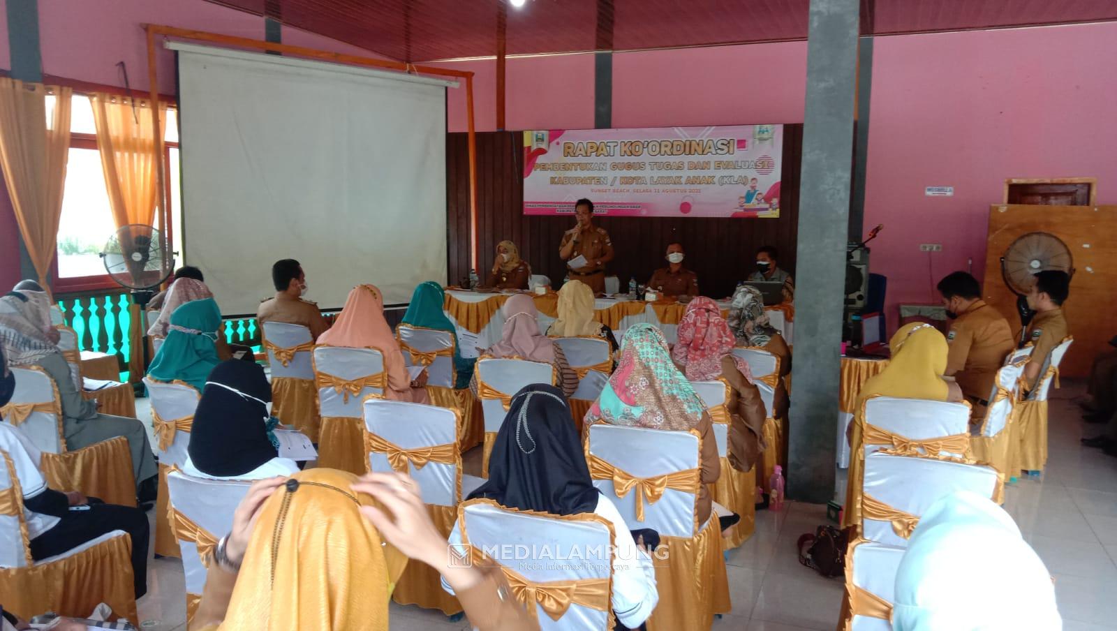 Dinas PPPA Pesbar Bentuk Gugus Tugas KLA