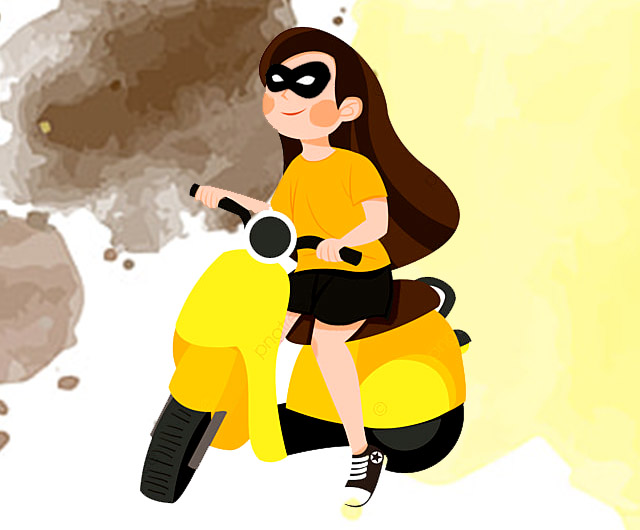 Sepasang Muda-Mudi Kompak Jual Motor Pinjaman