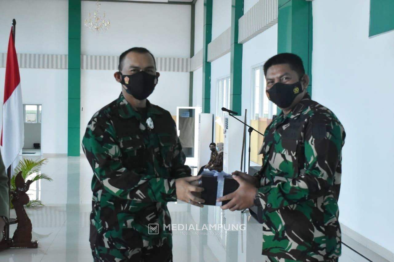 Dandim Romas Hadiri Acara Sertijab Dandim 0424/Tanggamus 