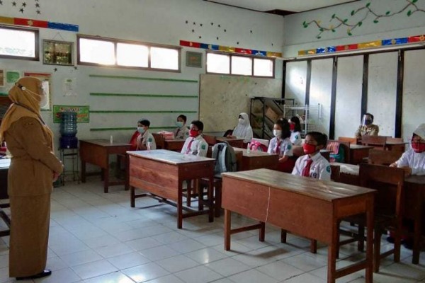 PTM Terbatas di Tanggamus Baru Diizinkan Untuk 442 Sekolah 