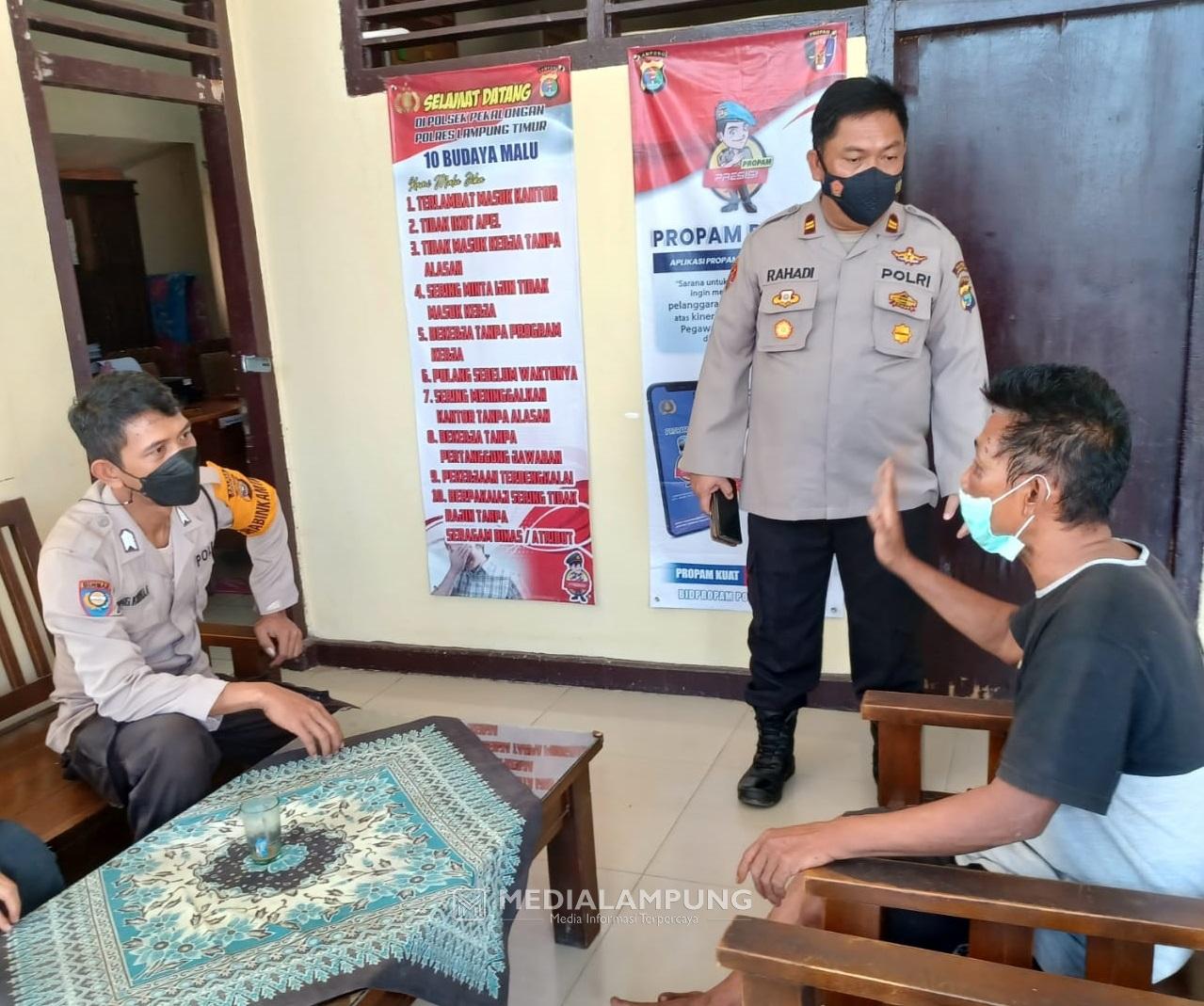 Polsek Pekalongan Amankan Pelaku Pemerkosaan Anak Kandung