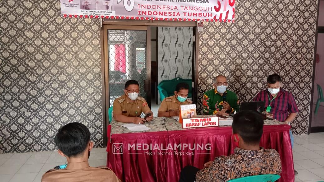 10 Pekon Kecamatan Pagardewa Rakor Percepatan Realisasi DD, Penyusunan RKP 2022