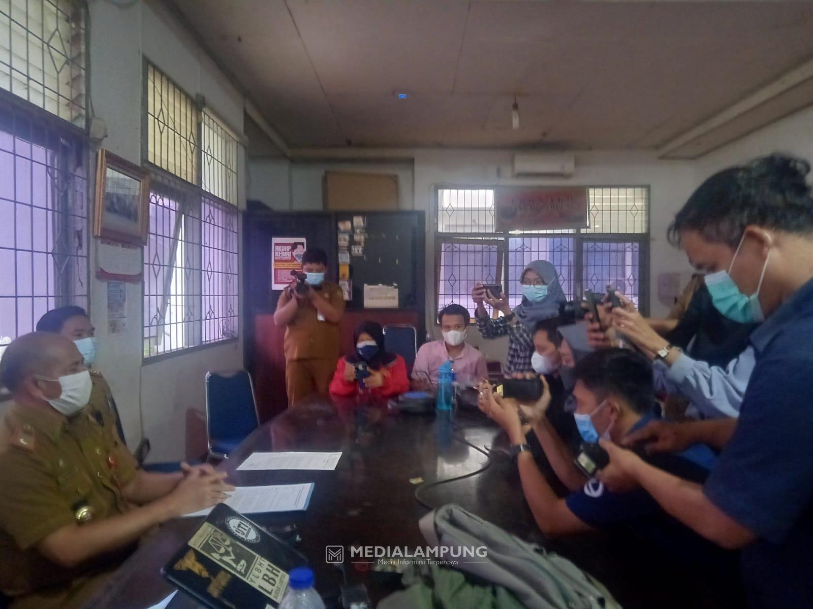 Perkara Dugaan Pengeroyokan di Disdukcapil Bandarlampung Berujung Damai