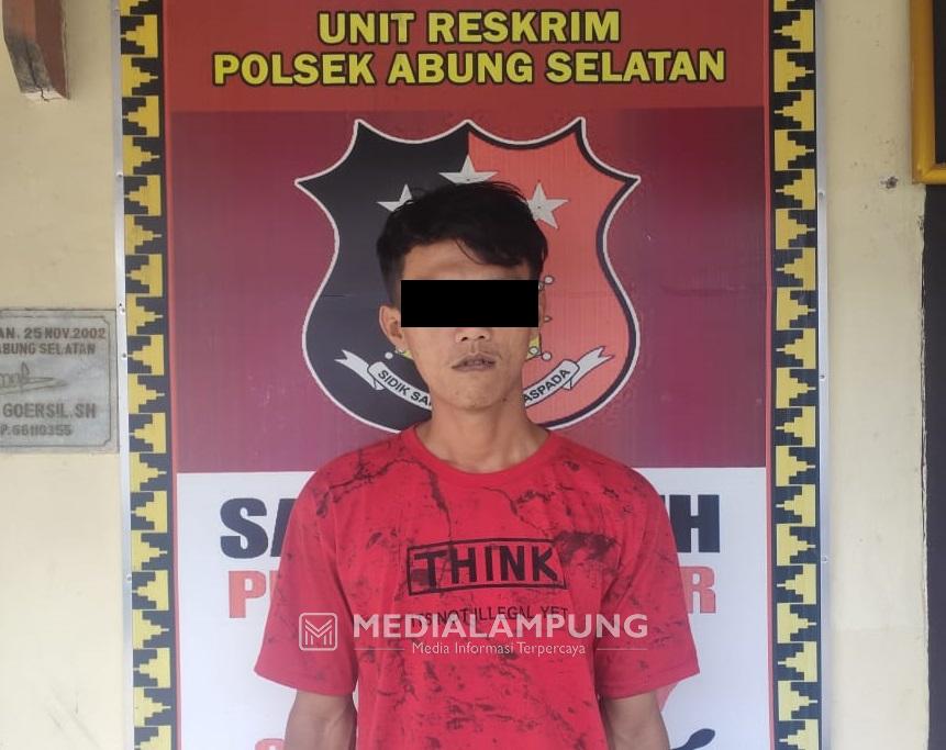 Polsek Abung Selatan Tangkap Pelaku Pencurian Handphone