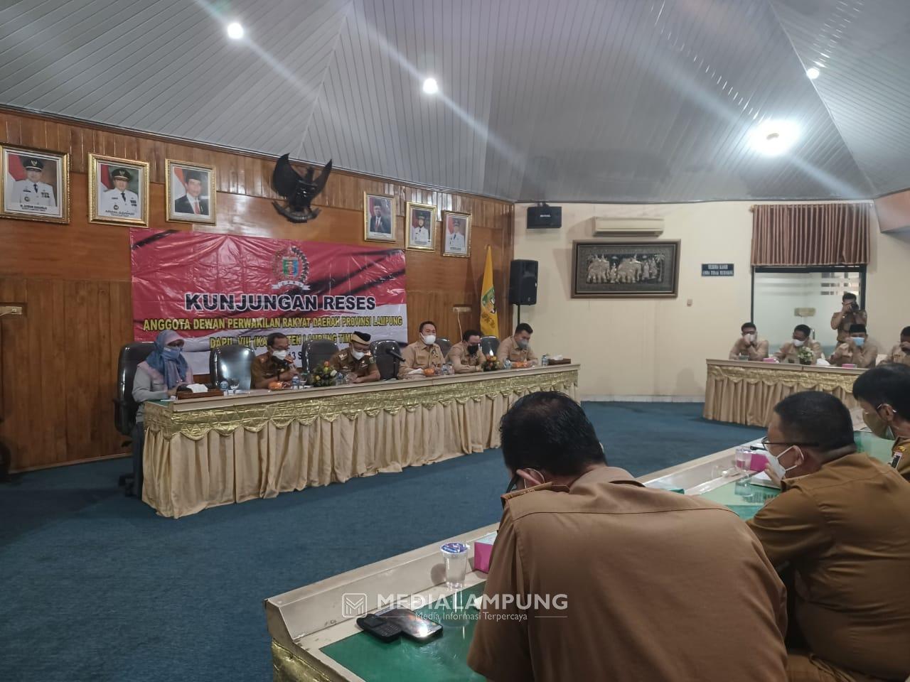 Sejumlah Anggota DPRD Provinsi Lampung Gelar Reses di Lamtim