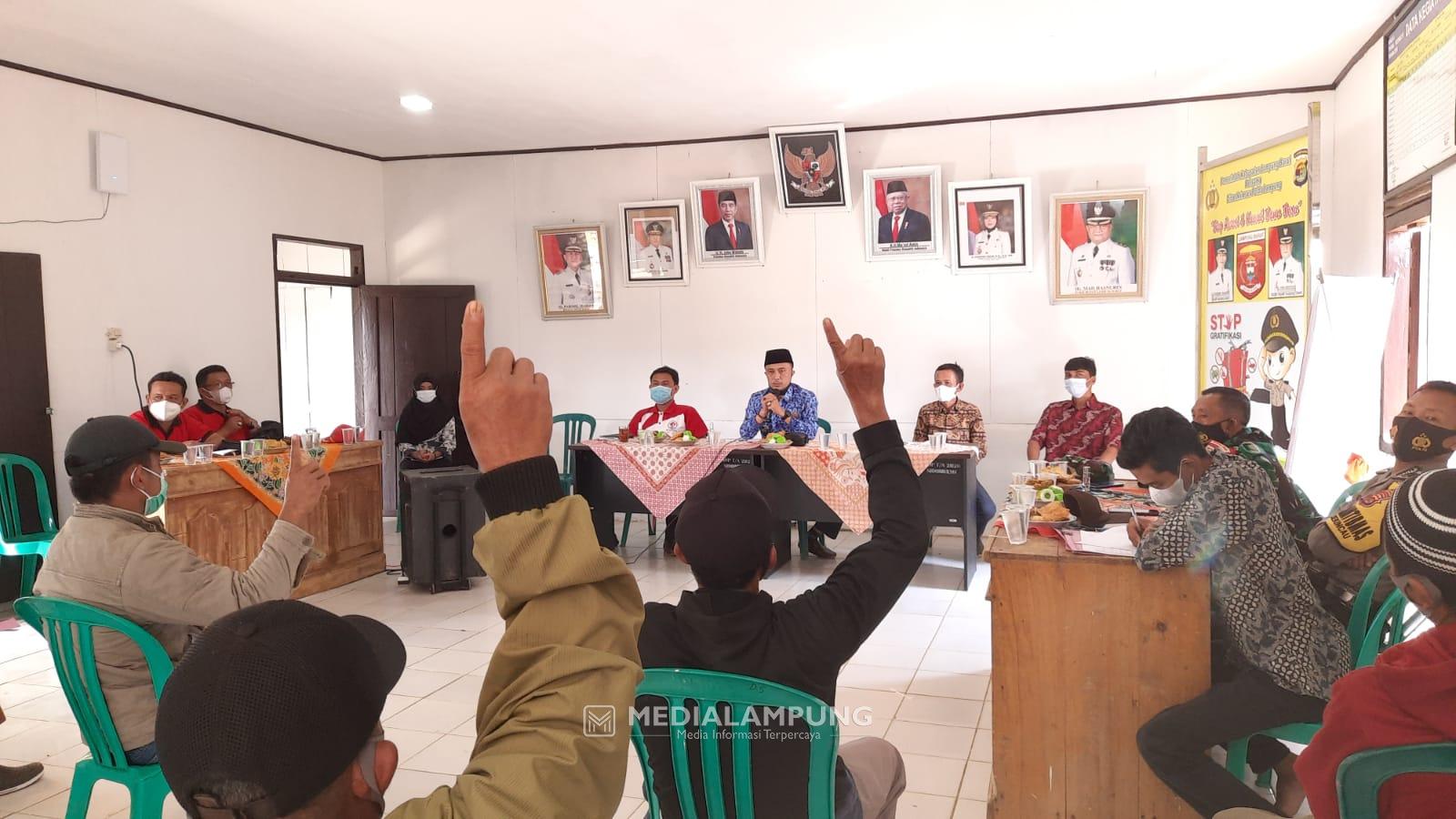 10 Pekon di Pagardewa Rampung Laksanakan Musdes RKP Pekon 2022